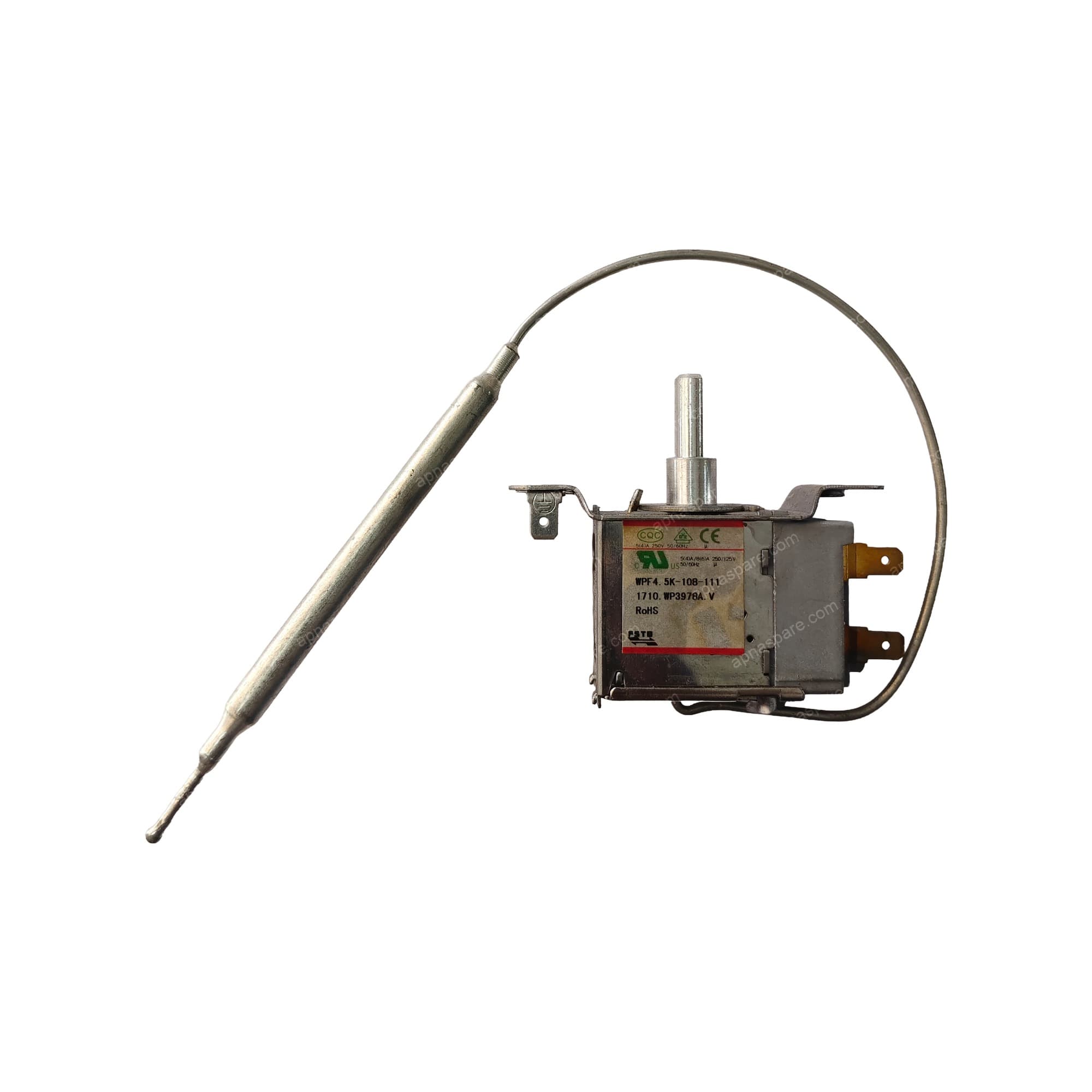 LG Refrigerator Thermostat – Cold Control Thermostat with Metal Capillary Tube | Part No. WPF4.5K-108-111 | Double Door