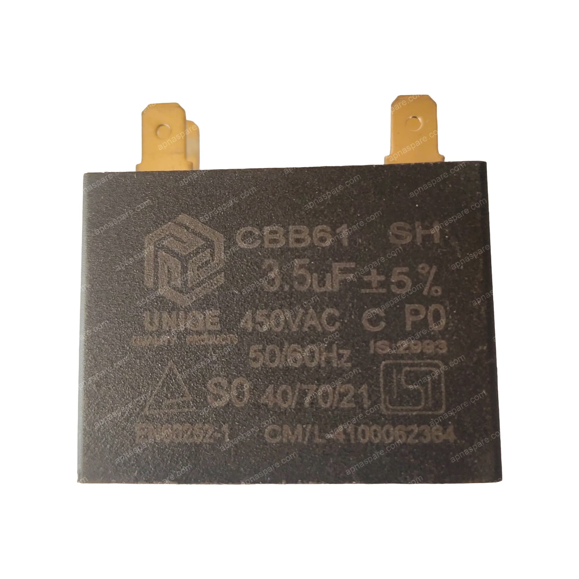 3.5Mfd Capacitor Square