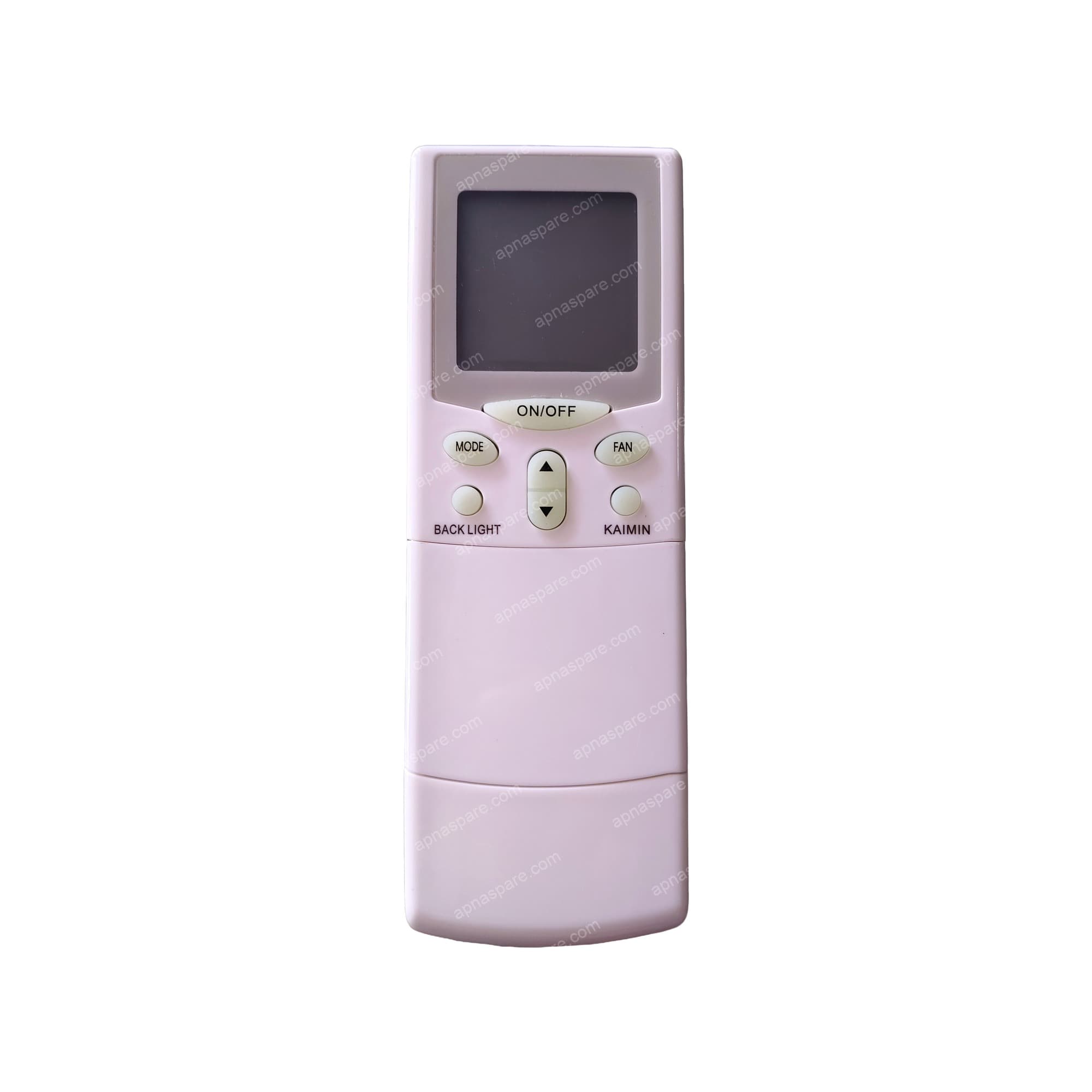 Hitachi AC Remote Control AC-68A — My Clean, Kaimin & Backlight for Split & Window AC