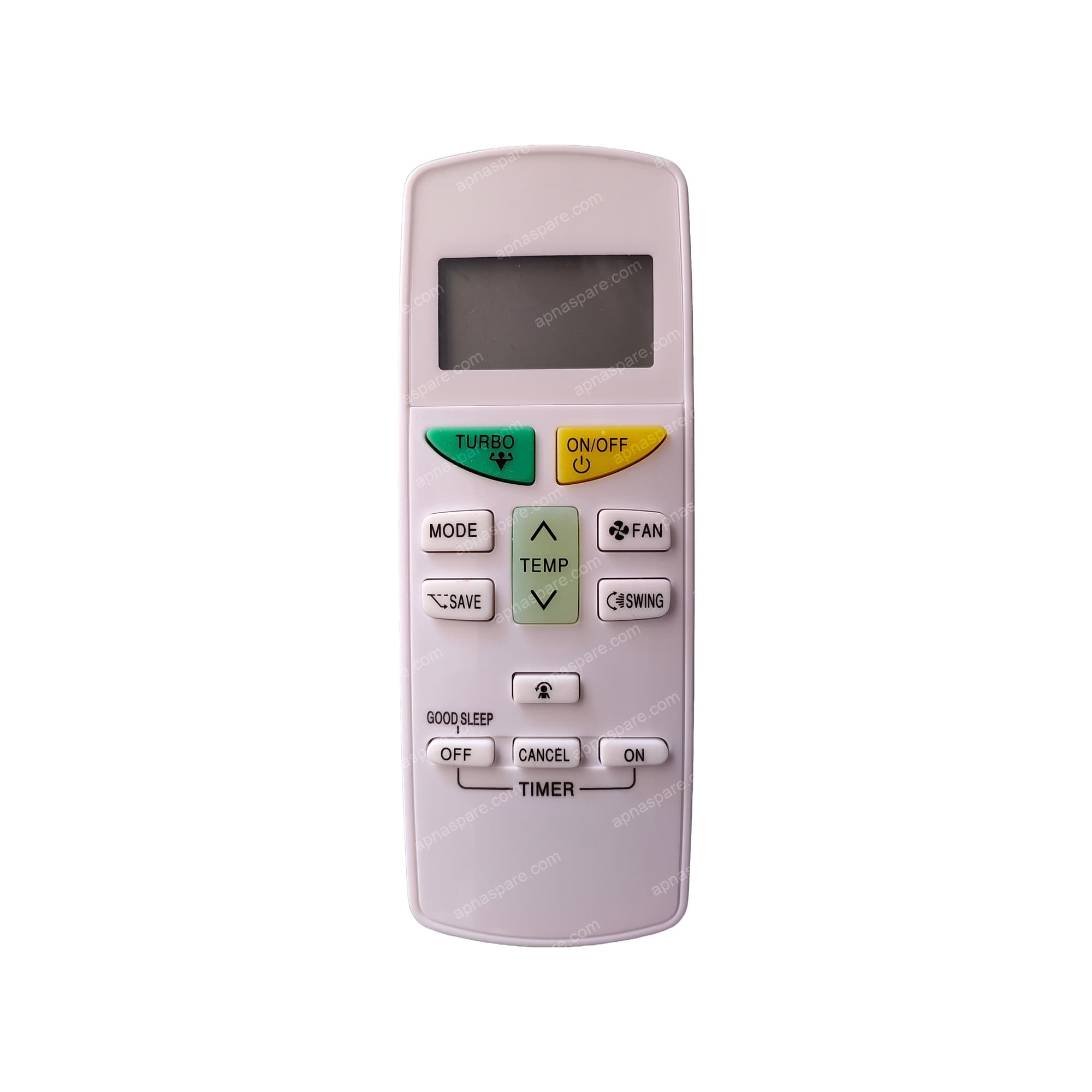 Daikin AC Remote Control AC-132 — Turbo, Good Sleep & Econo Replacement for Split & Window AC (ARC470A1)