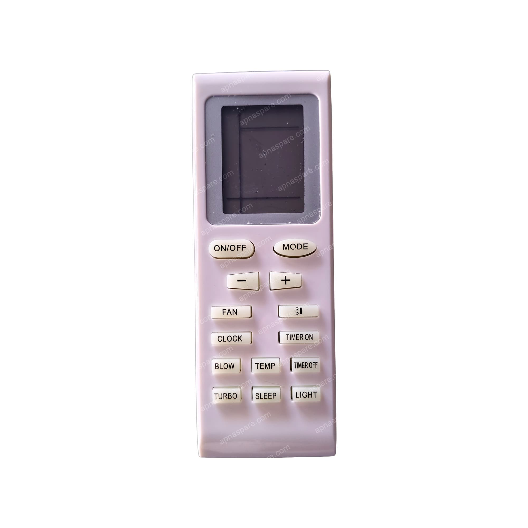 Voltas AC Remote Control 18A — Turbo, Clock & Blow for Split & Window AC