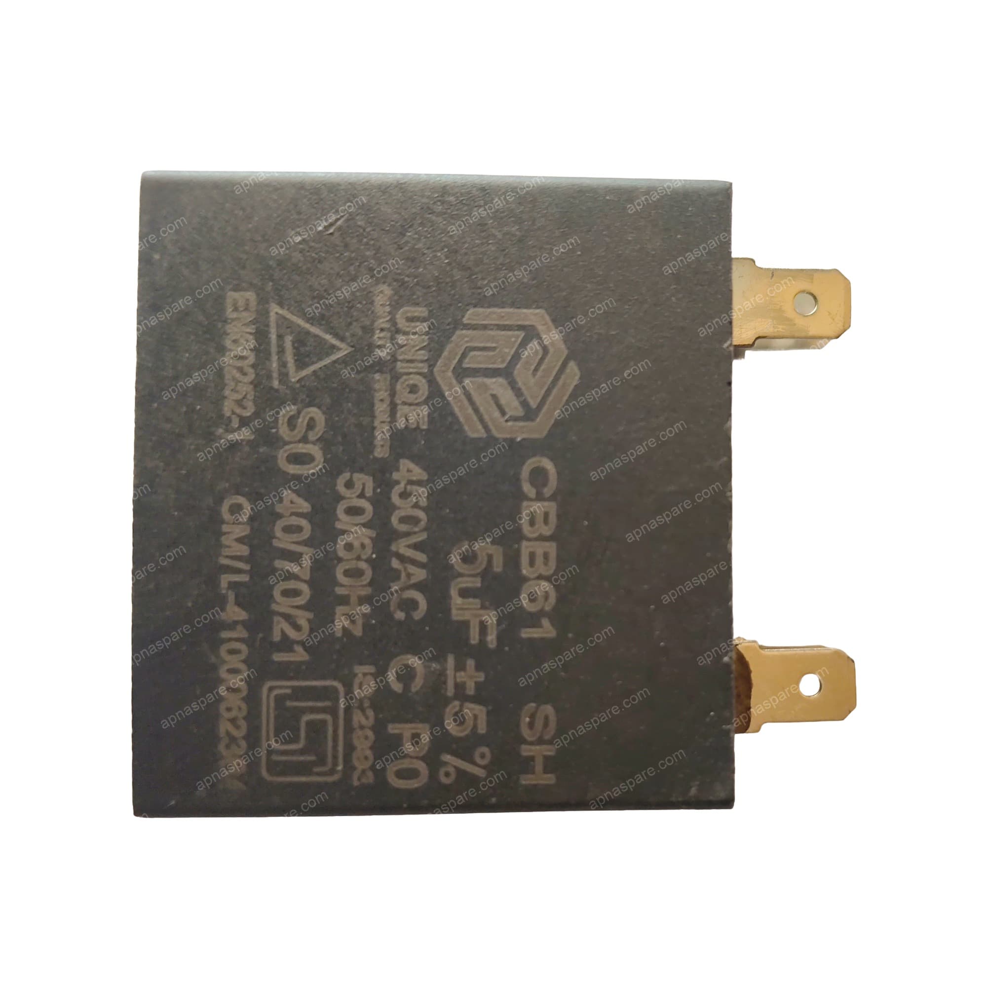 5Mfd 4Pin Capacitor Square