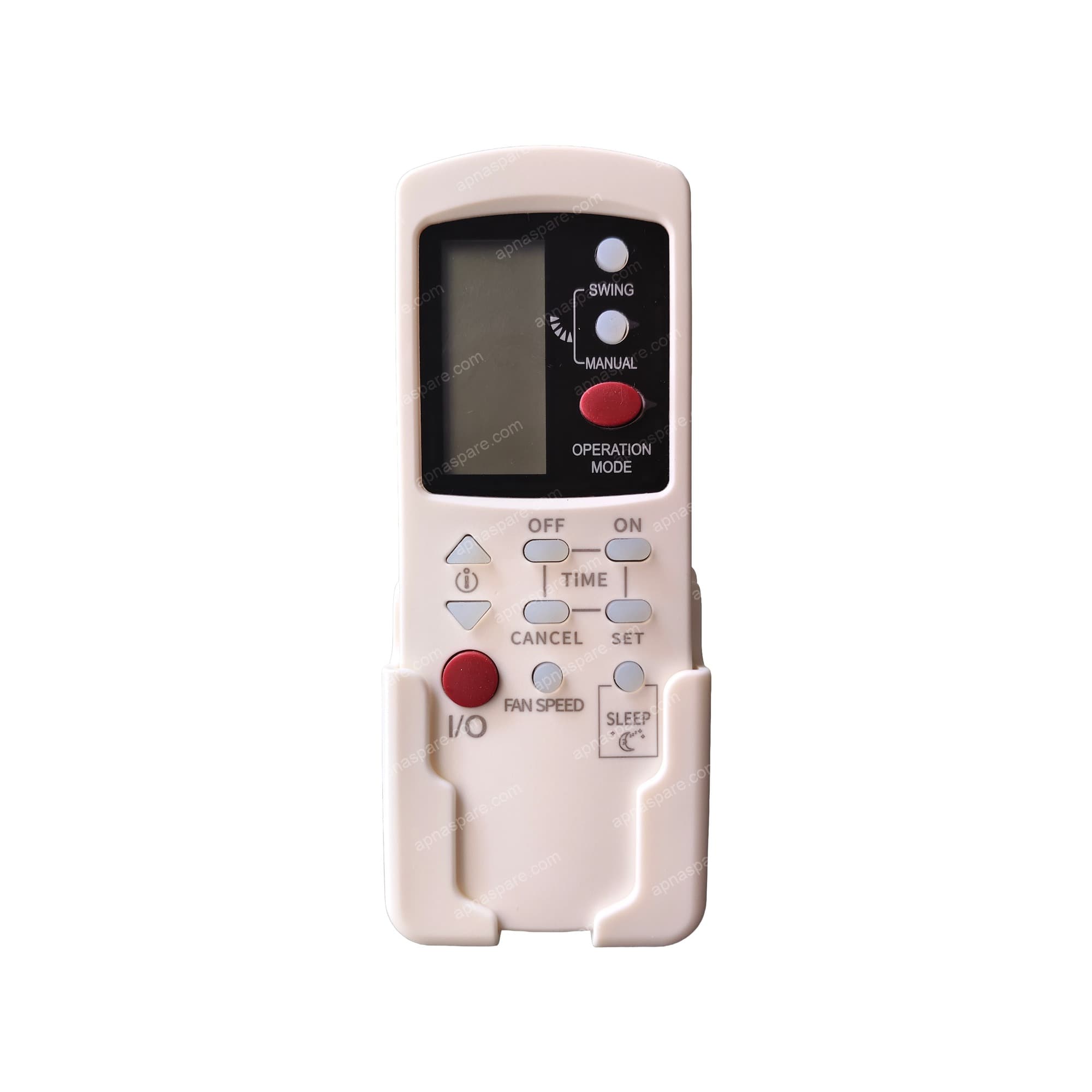 AC Remote No. 170 — Universal Replacement with Wall Mount Stand (Split & Window)