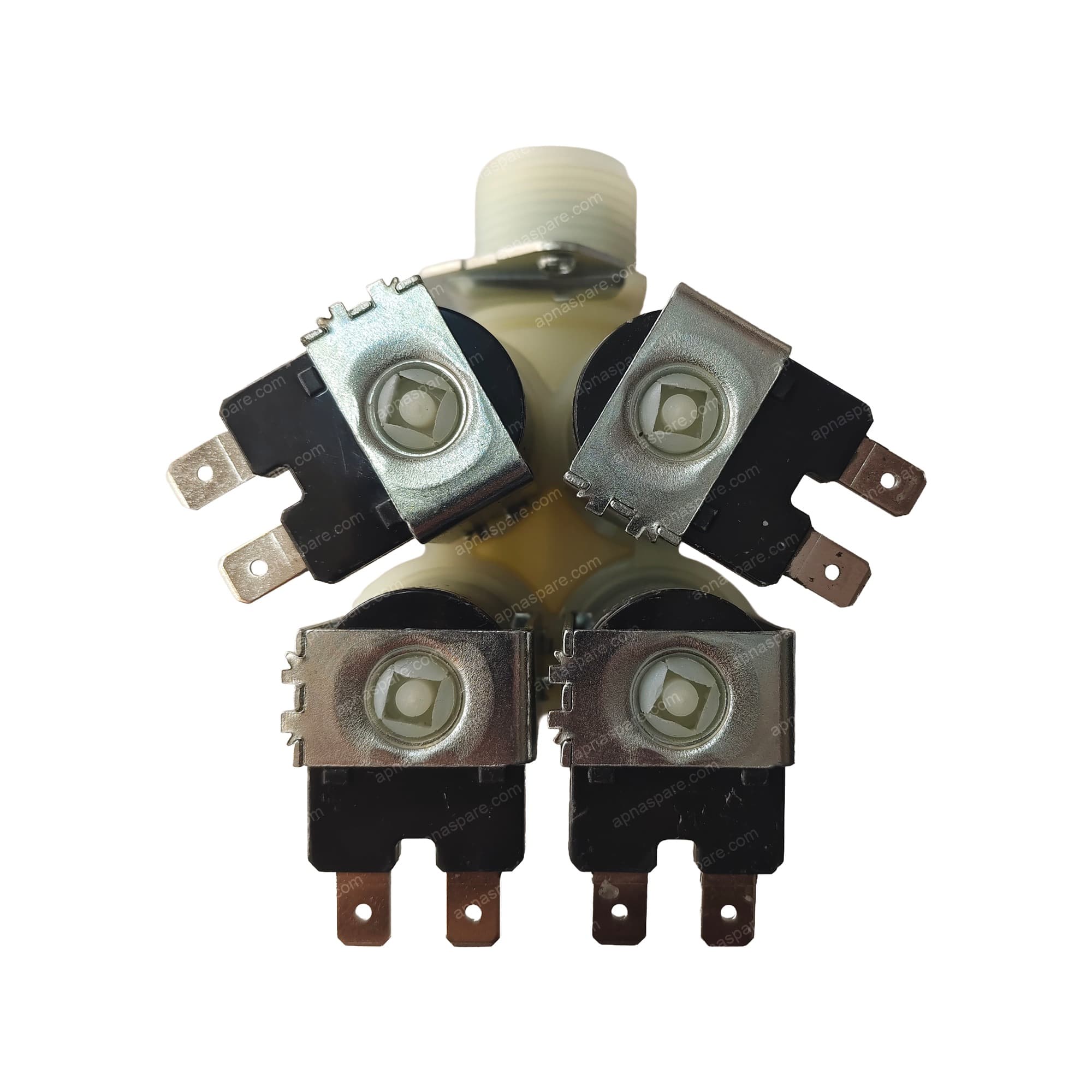 LG Washing Machine Feed Valve – 4-Way DC Water Inlet Flow Divider Body | Fully Automatic Top Load Washing Machine Spare Part