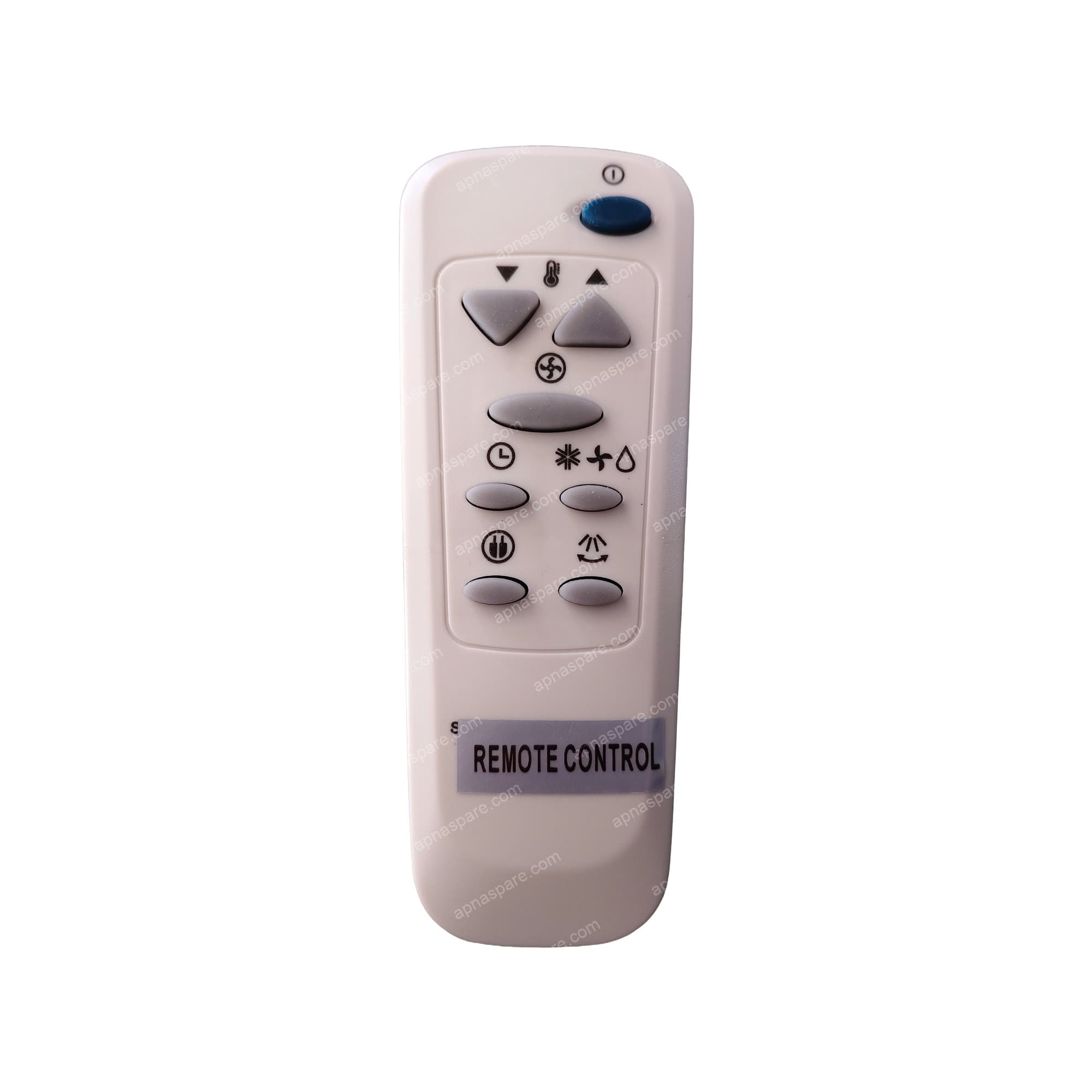 LG Window AC Remote Control No. 65 — Simple Icon-Based Replacement Remote