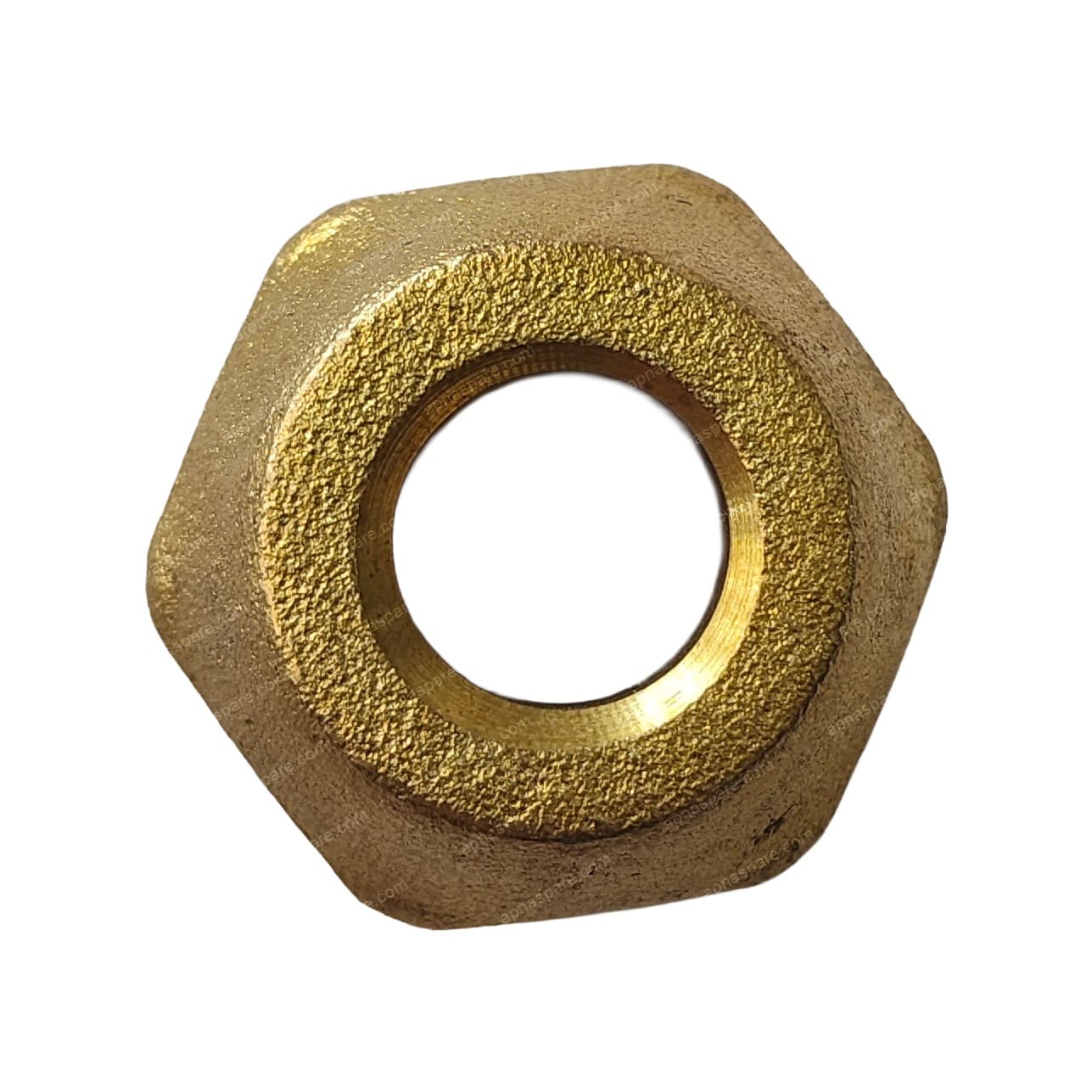 AC Flare Reducing Nut 1/2" to 3/8" – Brass Flare Nut for Split AC Copper Pipe Refrigerant Line Connection