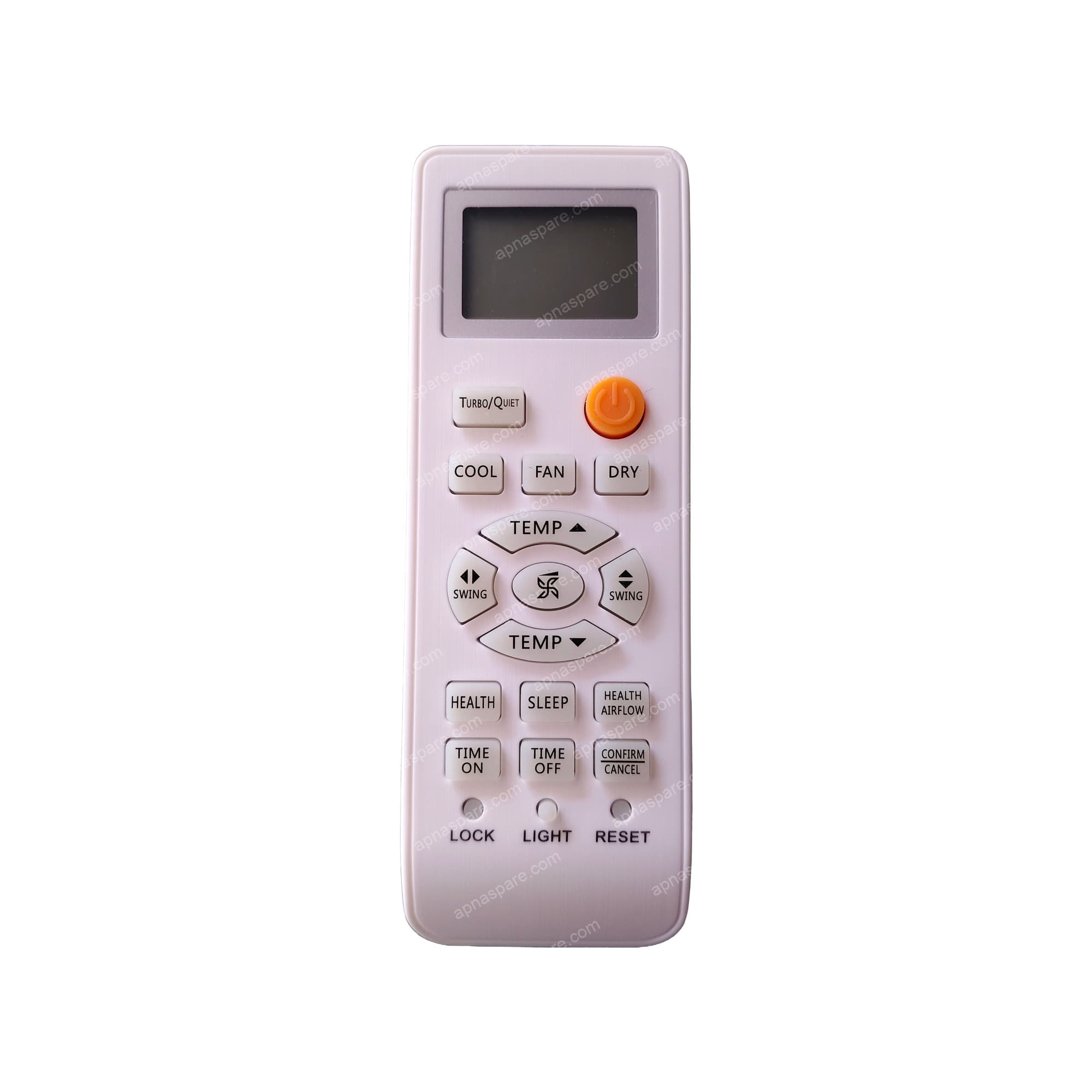 Haier AC Remote Control AC-131 — Health & Turbo/Quiet Replacement for Split & Window AC (YY-131)