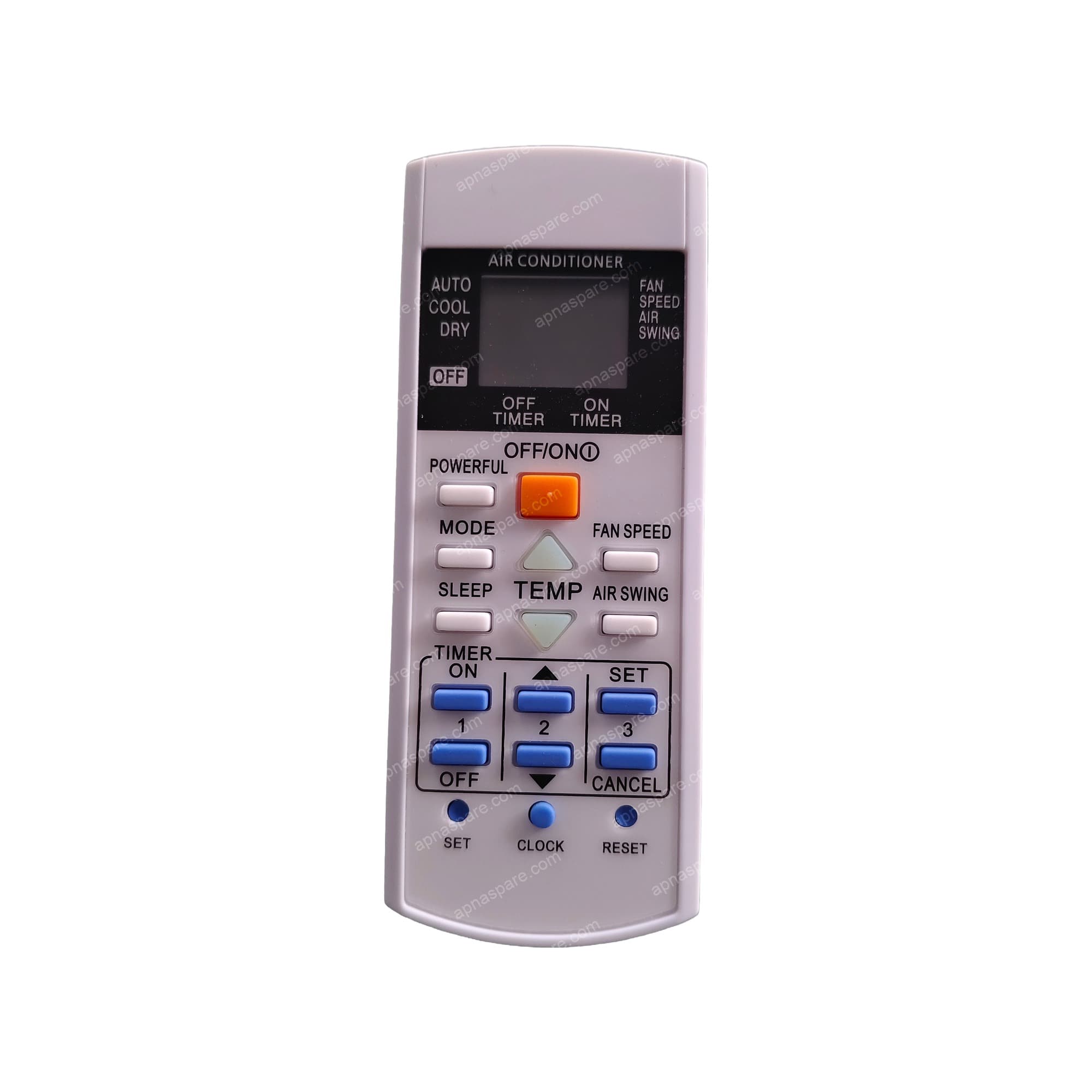 Panasonic AC Remote Control 29C — Powerful (Power Chill) for Split & Window AC