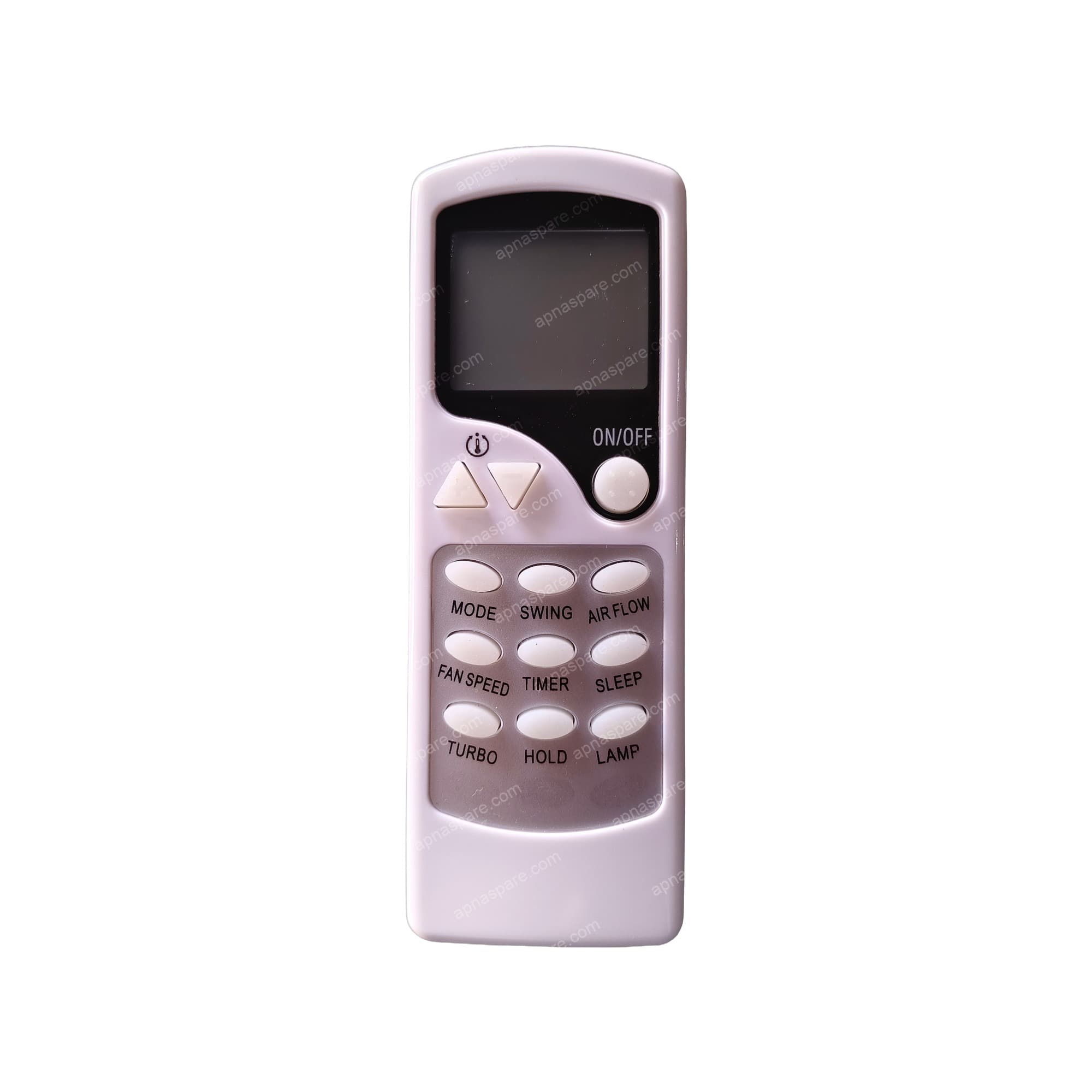Voltas AC Remote Control 7B — Smart Split with Lamp Function (Split & Window)