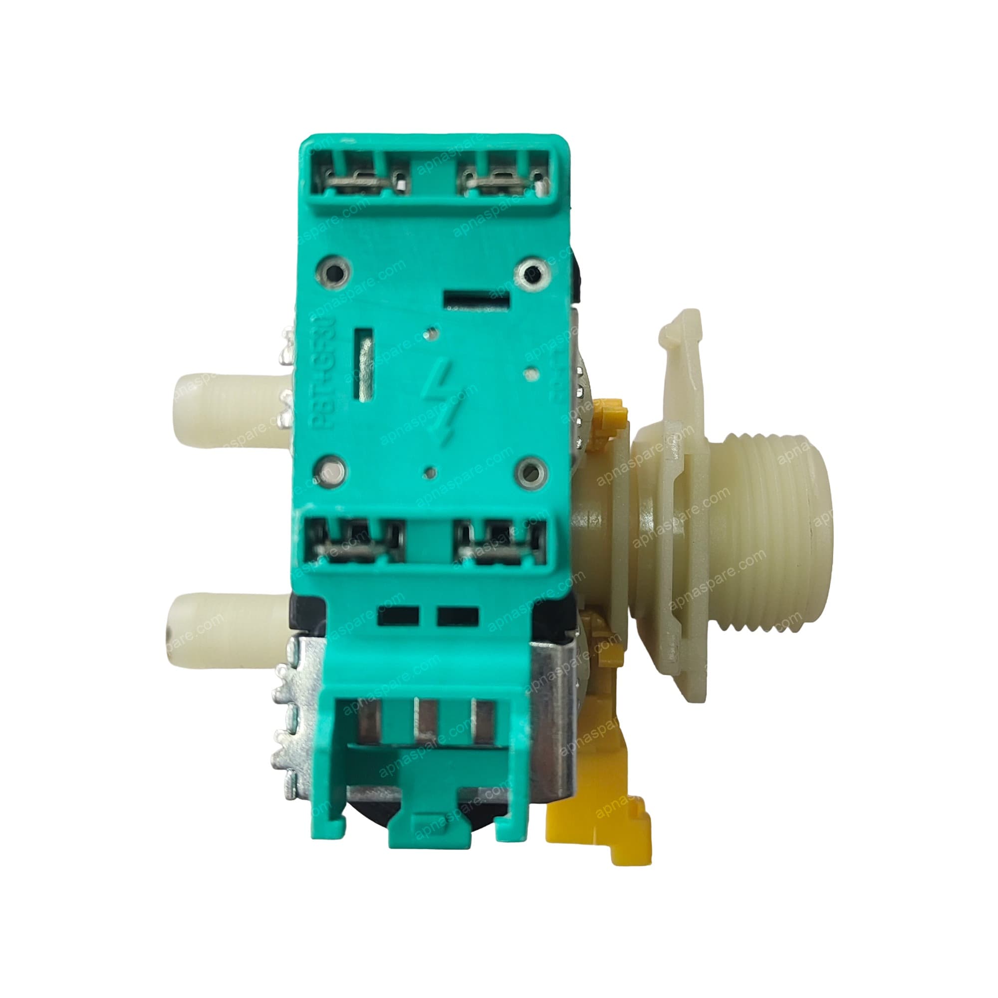 Bosch Washing Machine Feed Valve – 2-Way Dual Solenoid Water Inlet Valve with Flow Meter | AC 220-240V