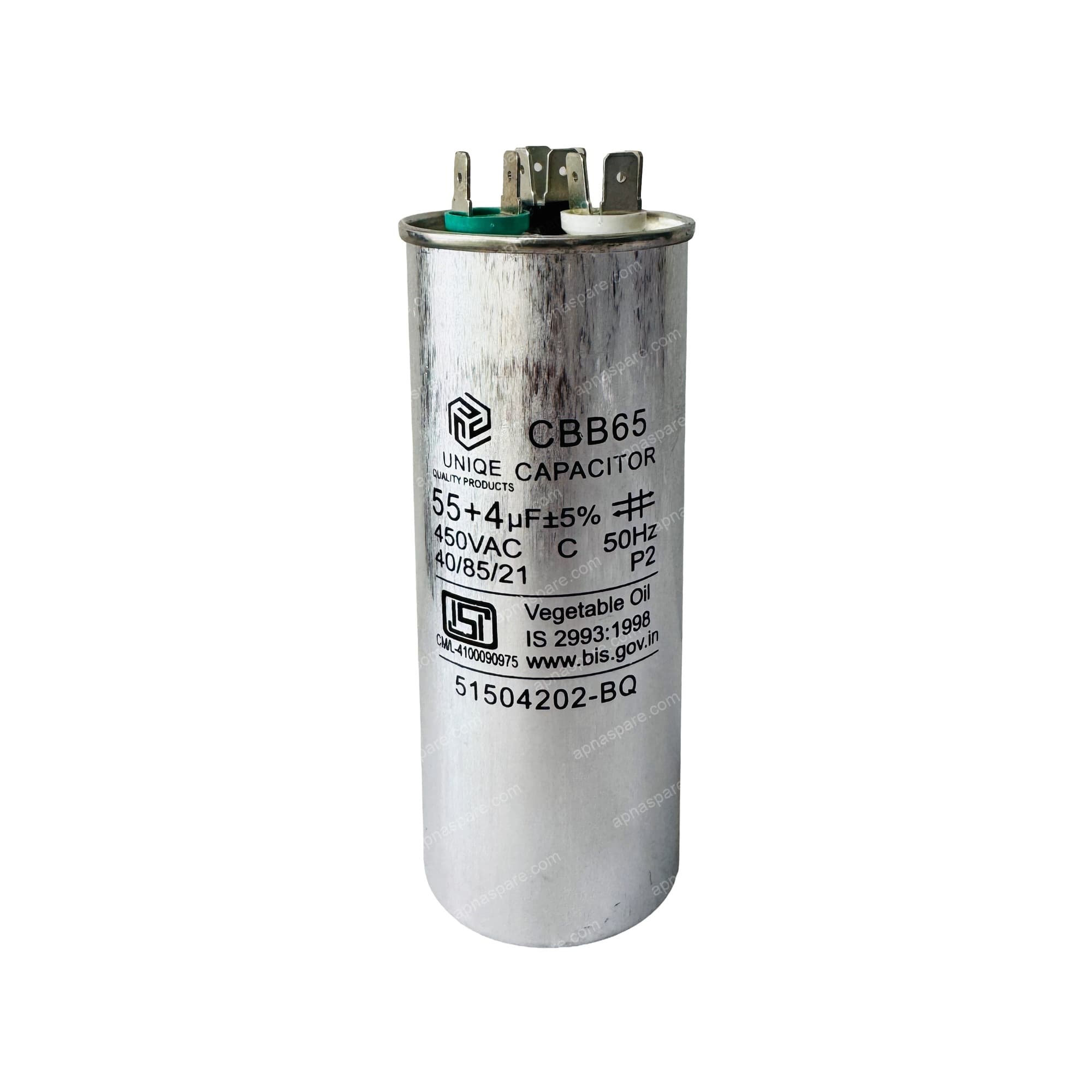 55+4 Capacitor Mfd