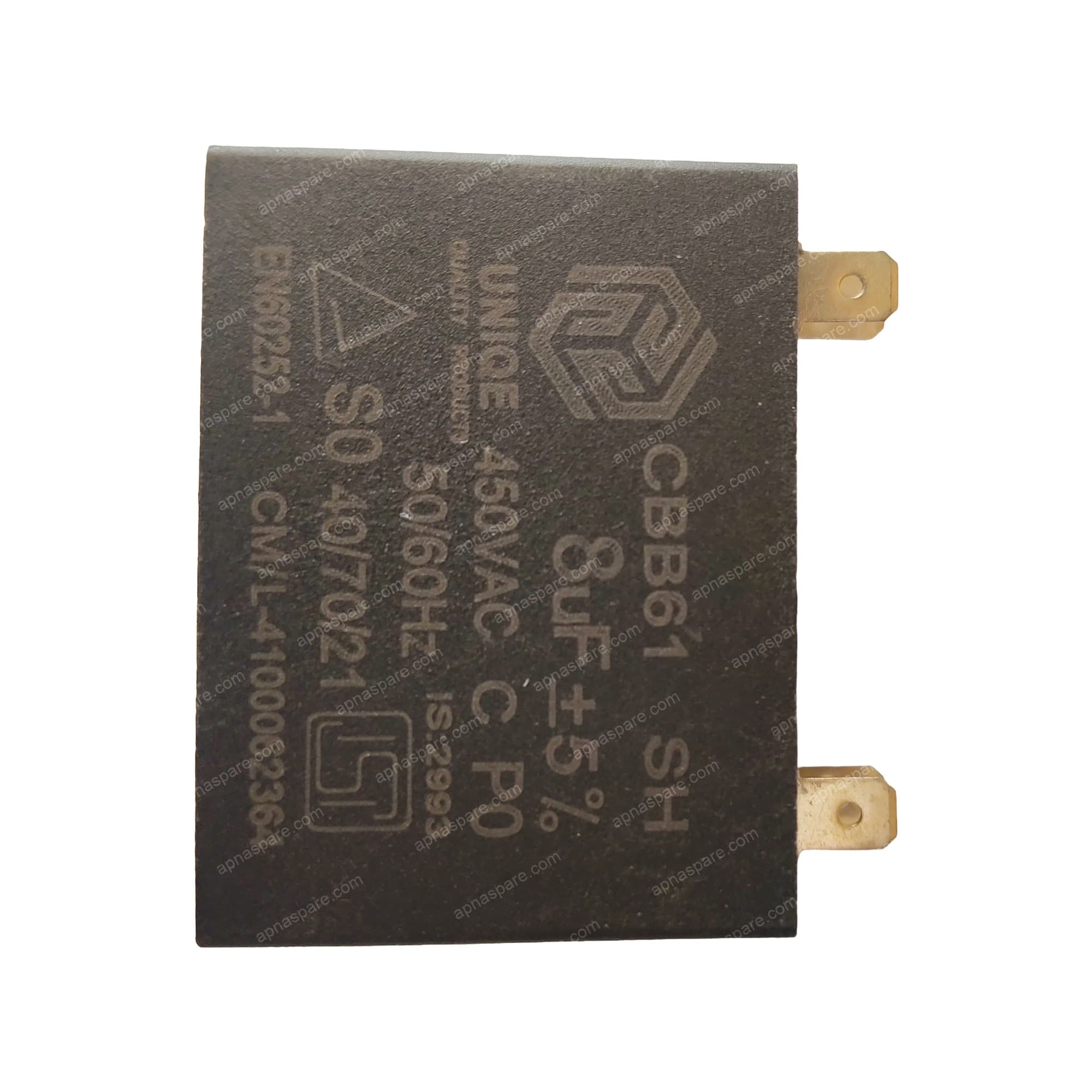 8Mfd Capacitor Square