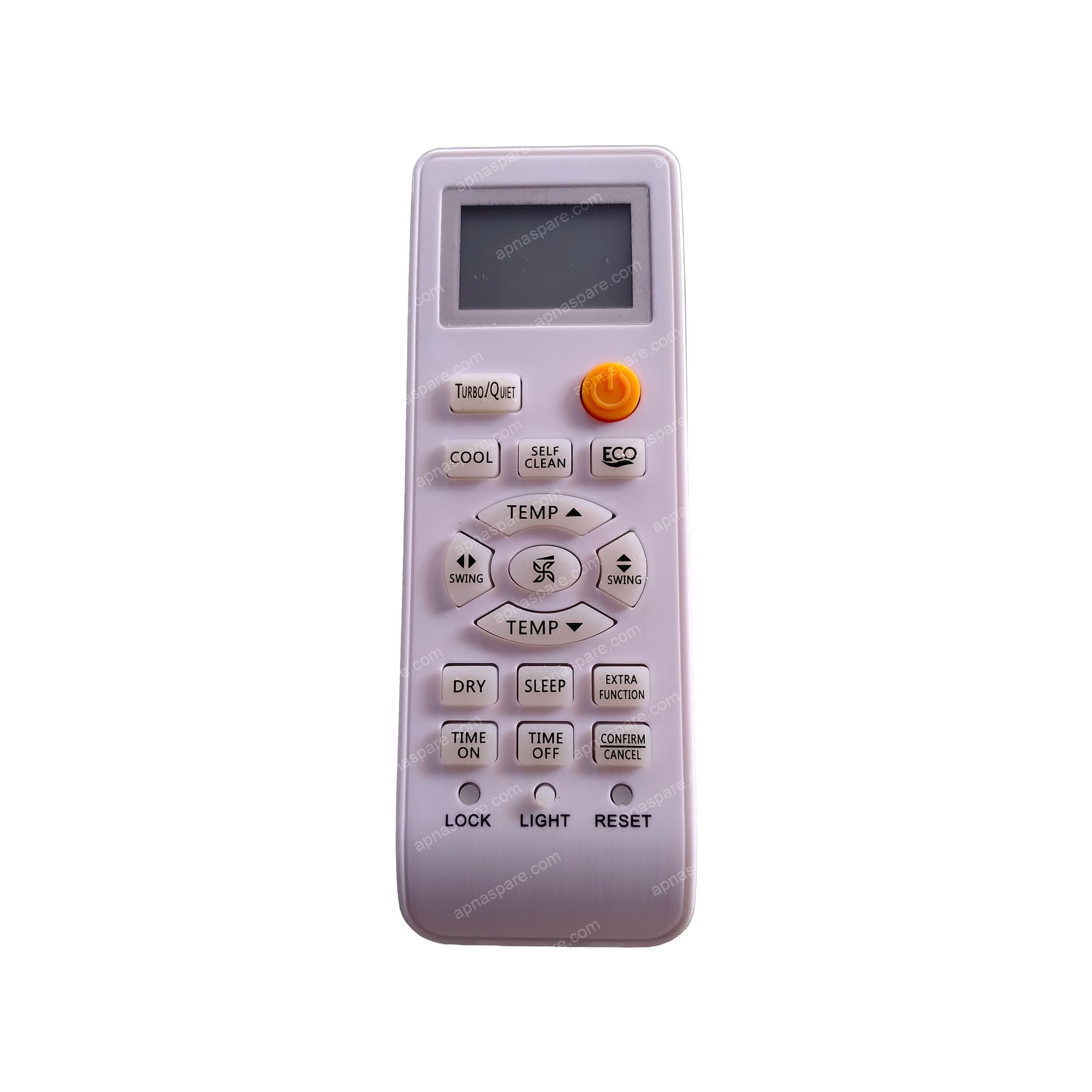 Haier AC Remote Control AC131F – Compatible Replacement Remote with Turbo/Quiet, Self Clean, ECO & Dual Swing for Split & Window Air Conditioners
