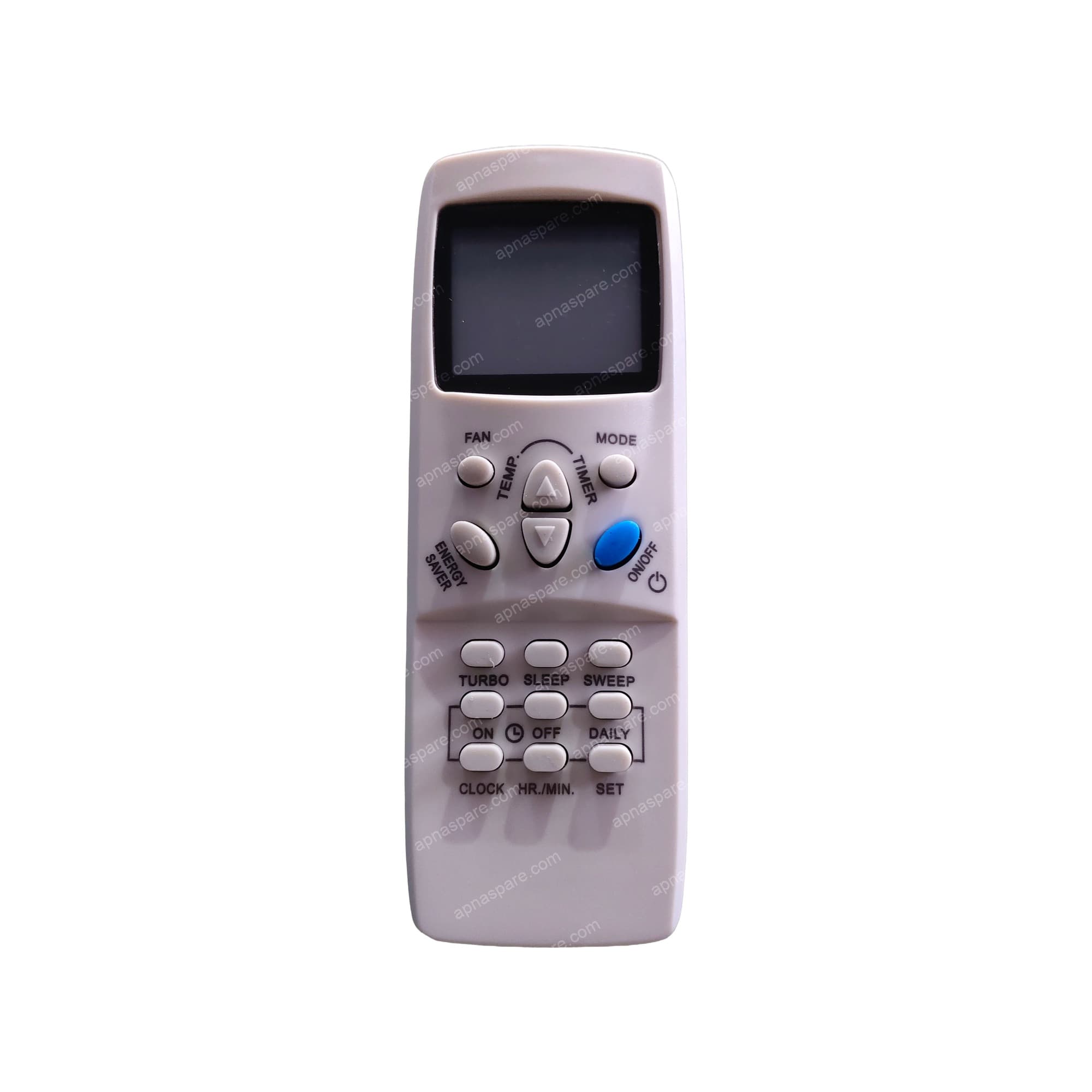 AC Remote Control - LCD Split AC Remote with Energy Saver, Sweep and Daily Timer | VE100B | Compatible Replacement Remote
