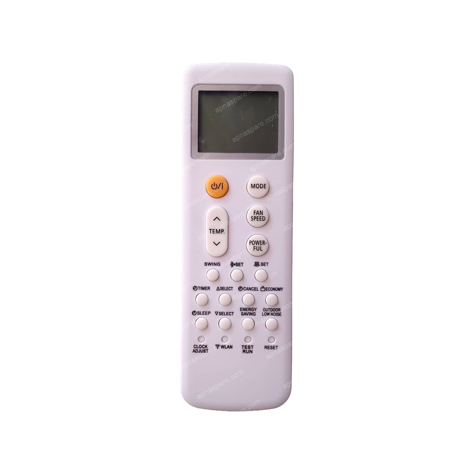 O General AC Remote Control AC252 (AR-RRA2E) – Compatible Replacement Remote with Outdoor Low Noise, WLAN, Energy Saving & Test Run for Inverter Split Air Conditioners