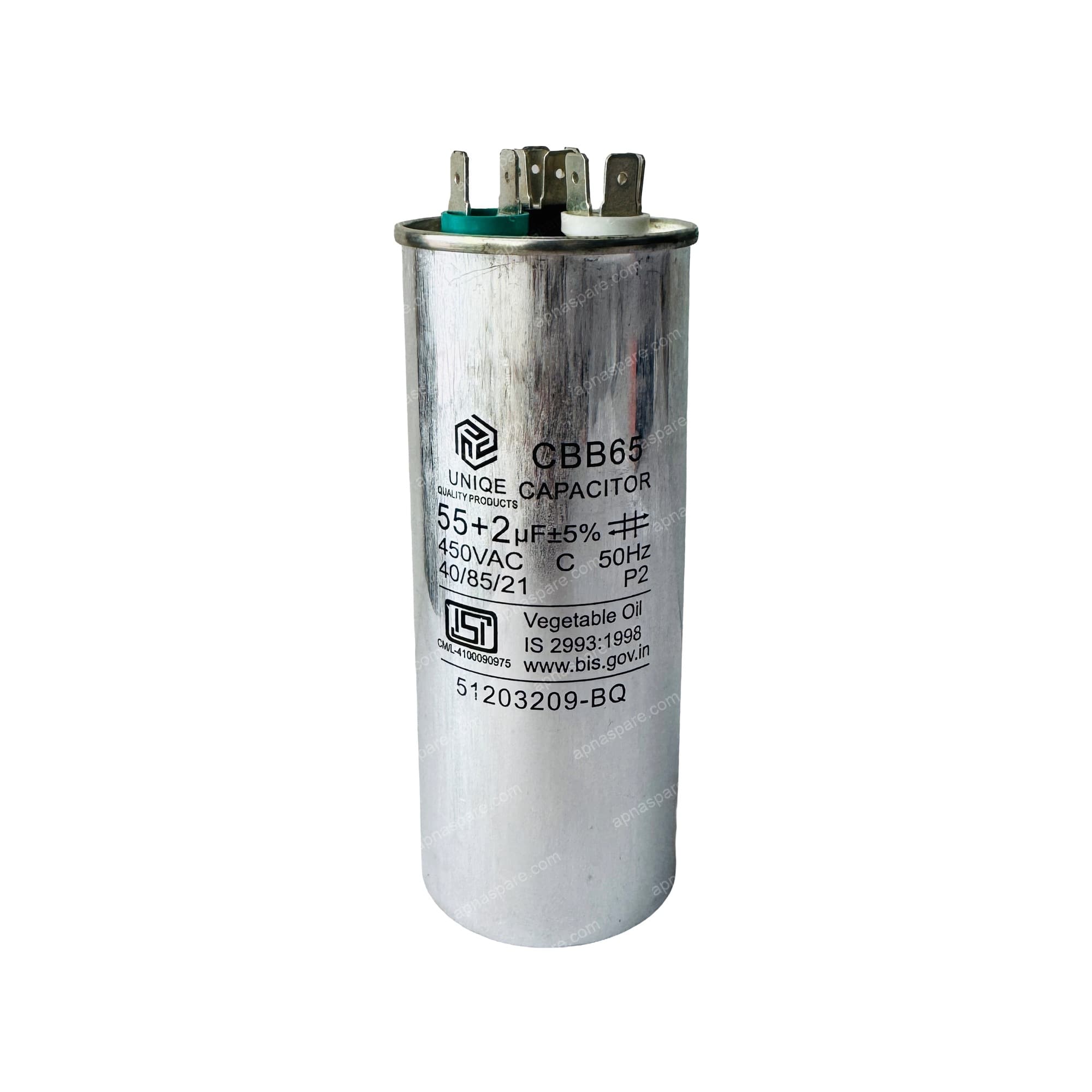 55+2 Capacitor Mfd