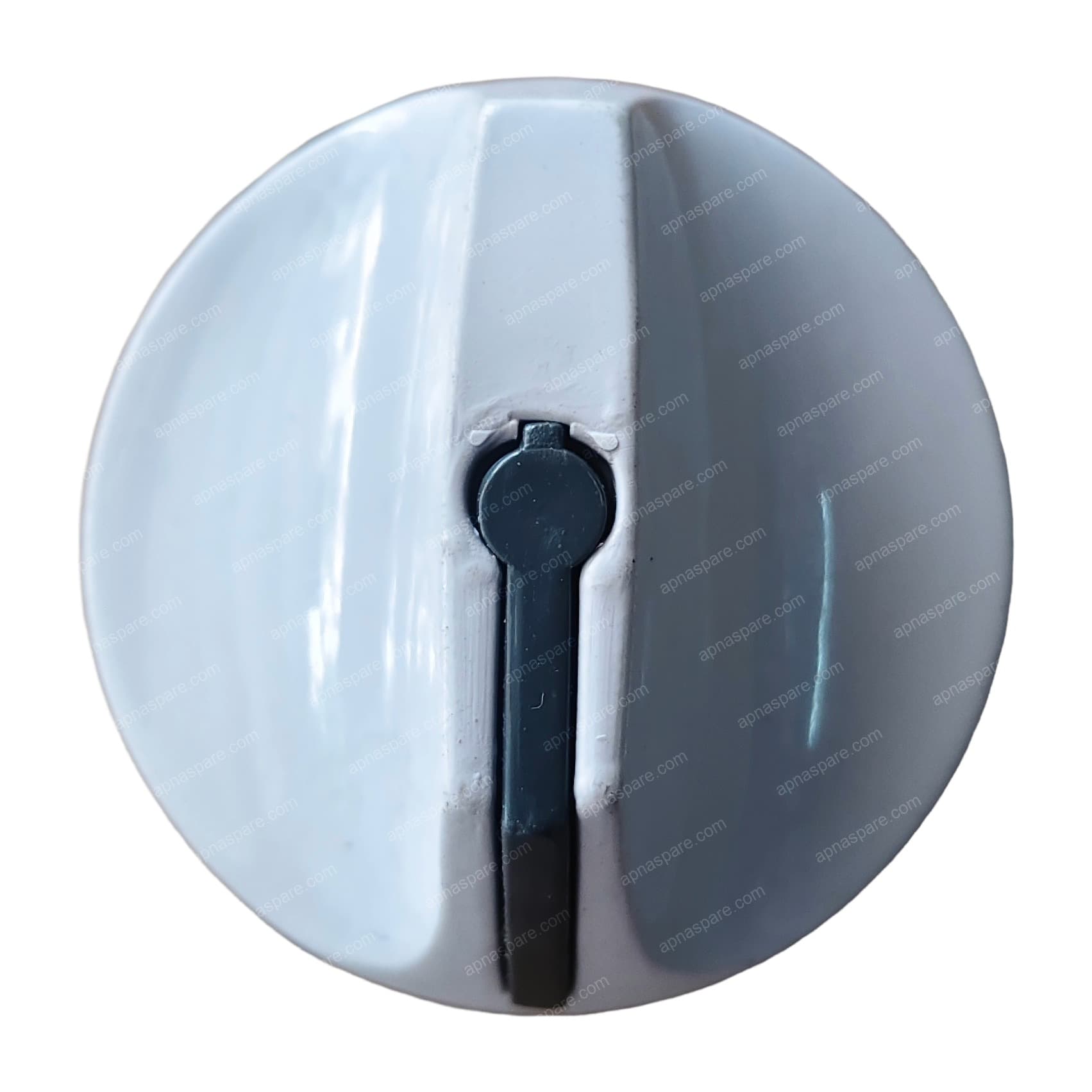 Samsung Washing Machine Selector Knob – Two-Tone White/Grey Control Knob with Pointer Indicator | Cross-Spline D-Shaft Fit | Ref. TR-9