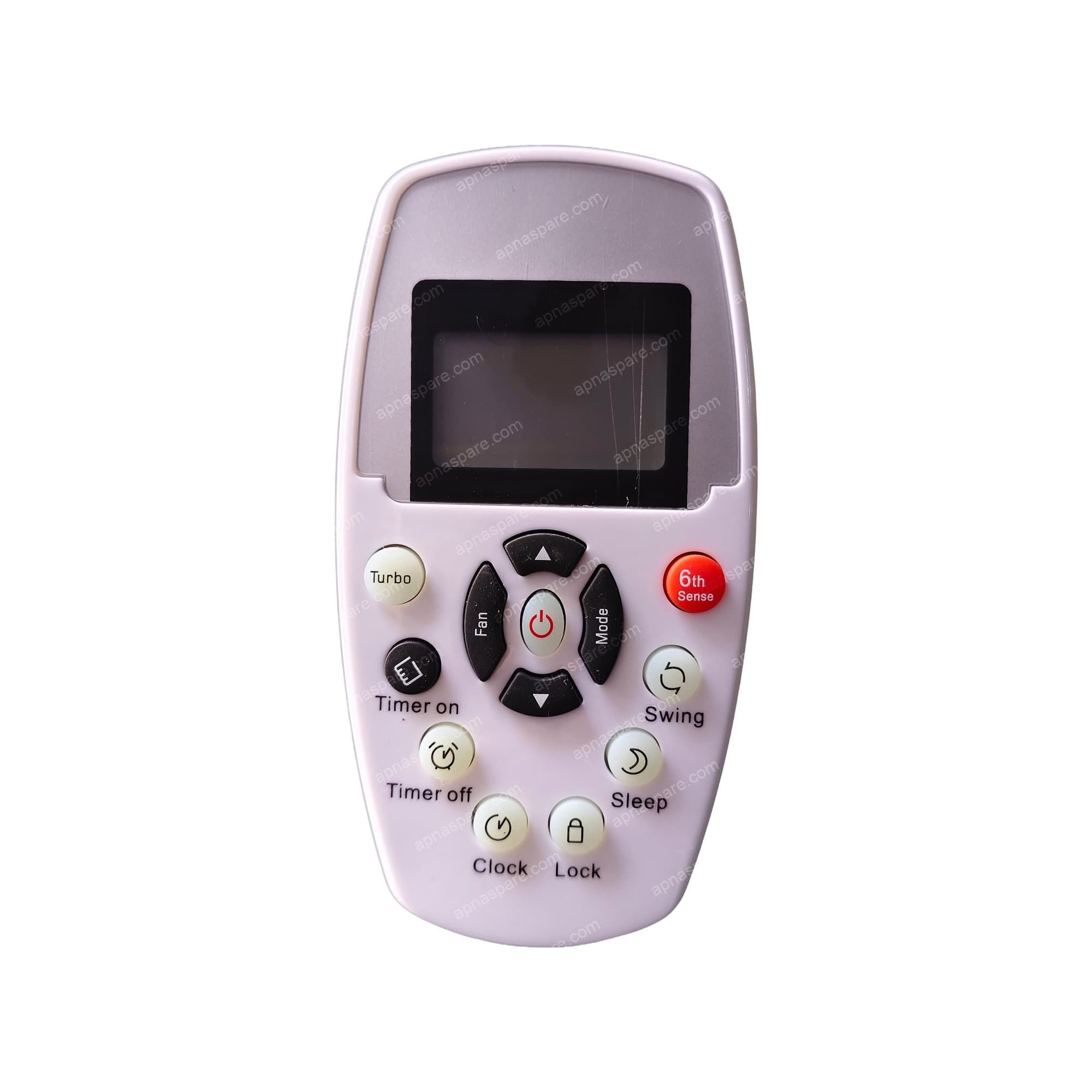 Whirlpool AC Remote Control 110A — 6th Sense, Turbo & Sleep for Split & Window AC