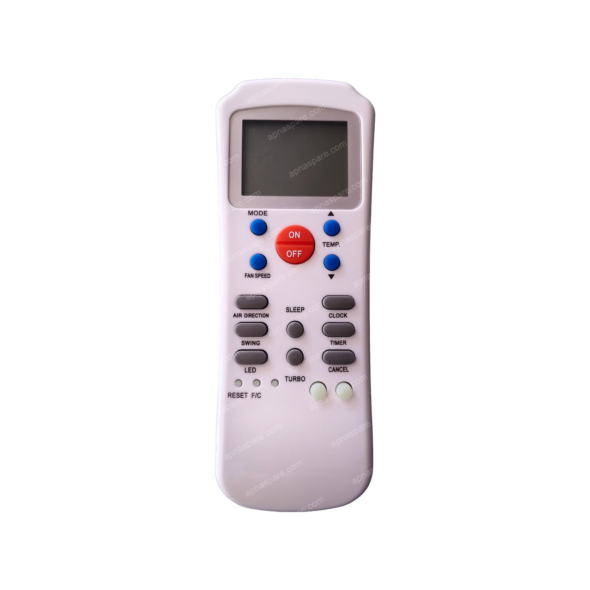 Carrier AC Remote Control AC-82A — Turbo, Air Direction & F/C for Split & Window AC