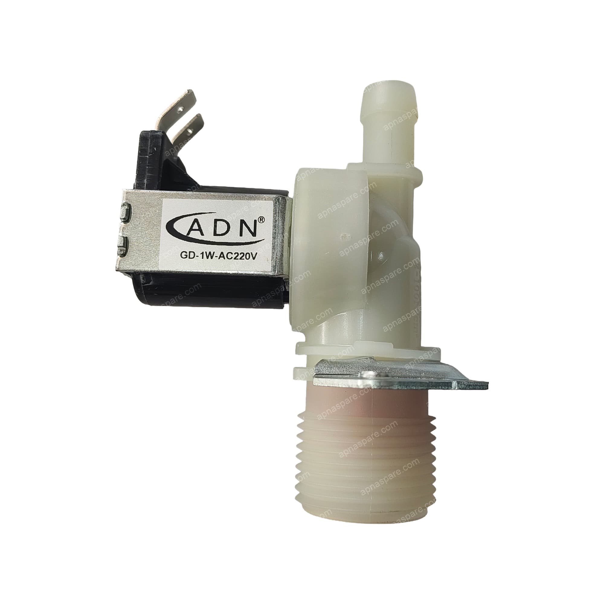 Godrej Washing Machine Feed Valve – Single Solenoid AC 220V One-Way Water Inlet Valve | Part No. GD-1W-AC220V | Fully Automatic Top Load