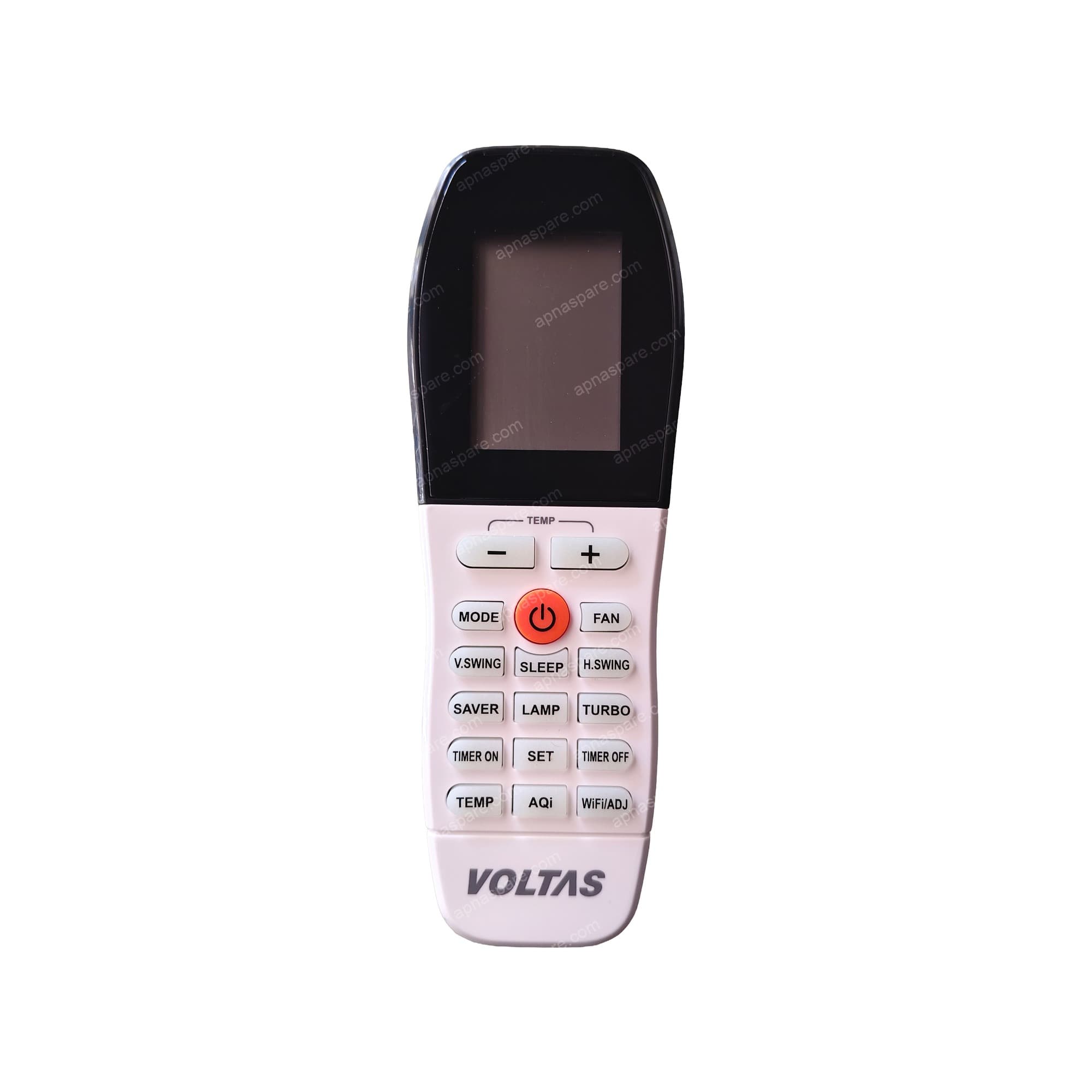 Voltas AC Remote Control - LCD Split AC Remote with AQi, WiFi/ADJ and Saver | VE248 | Compatible Replacement Remote