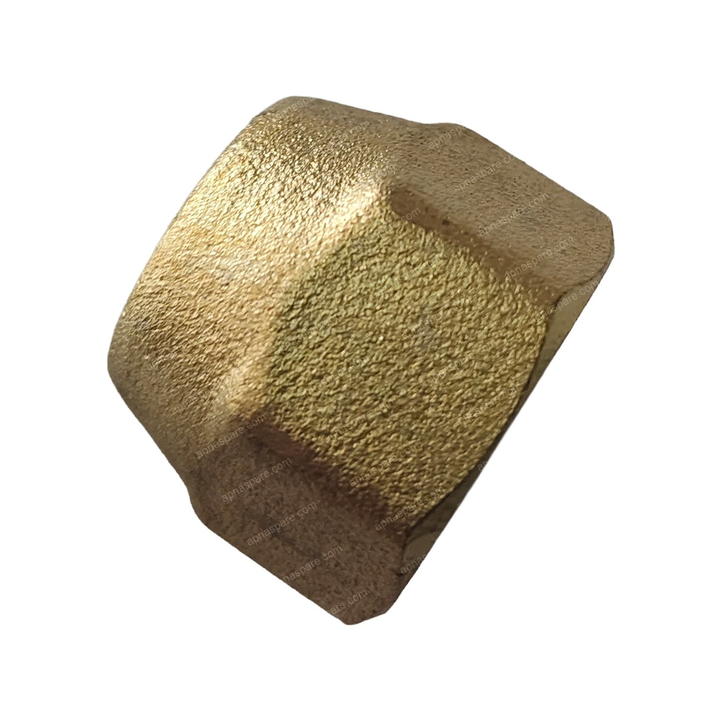 AC Nut 3/8 Inch – Standard Brass Flare Nut for Split AC Copper Pipe | Universal Refrigerant Line Union Nut (Gas/Liquid Line)