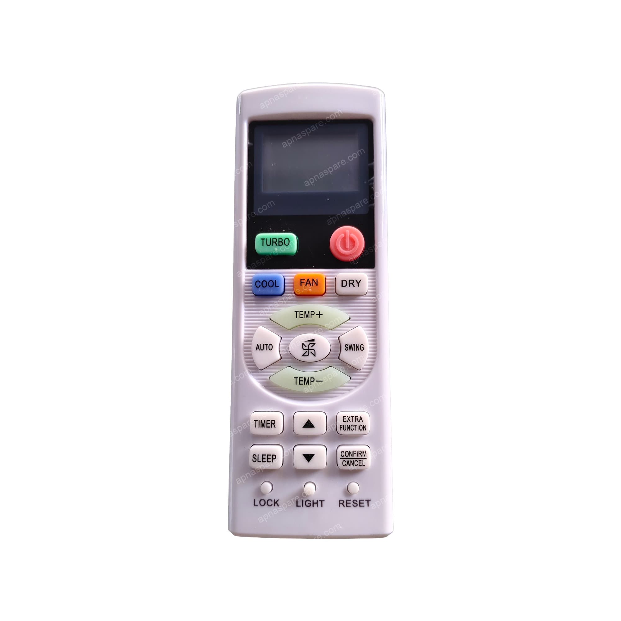 Haier AC Remote Control AC-131A — Turbo, Extra Function & Lock for Split & Window AC
