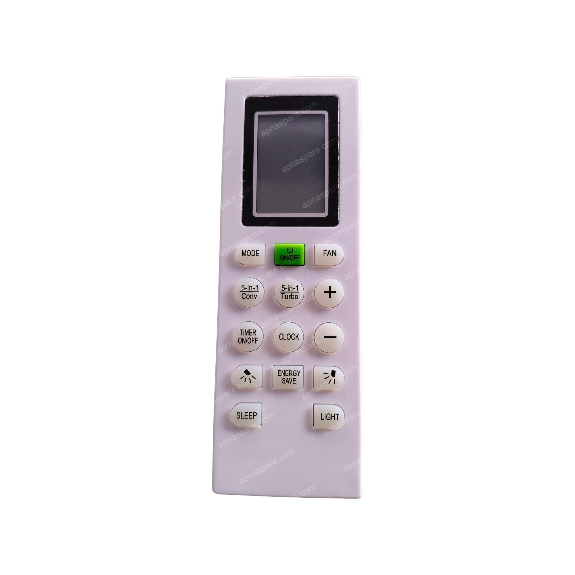 Blue Star AC Remote Control 226B – Compatible Replacement Remote with 5-in-1 Conv & Turbo for Convertible Split Air Conditioners