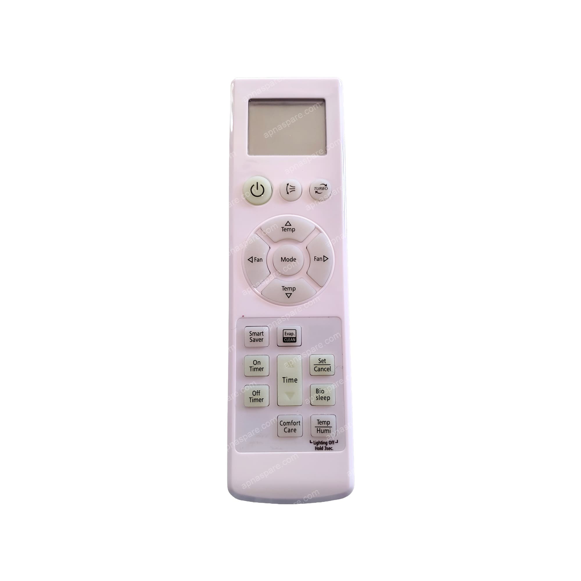 Samsung AC Remote Control 67 — Bio Sleep, Smart Saver & Comfort Care (ARH-2215)