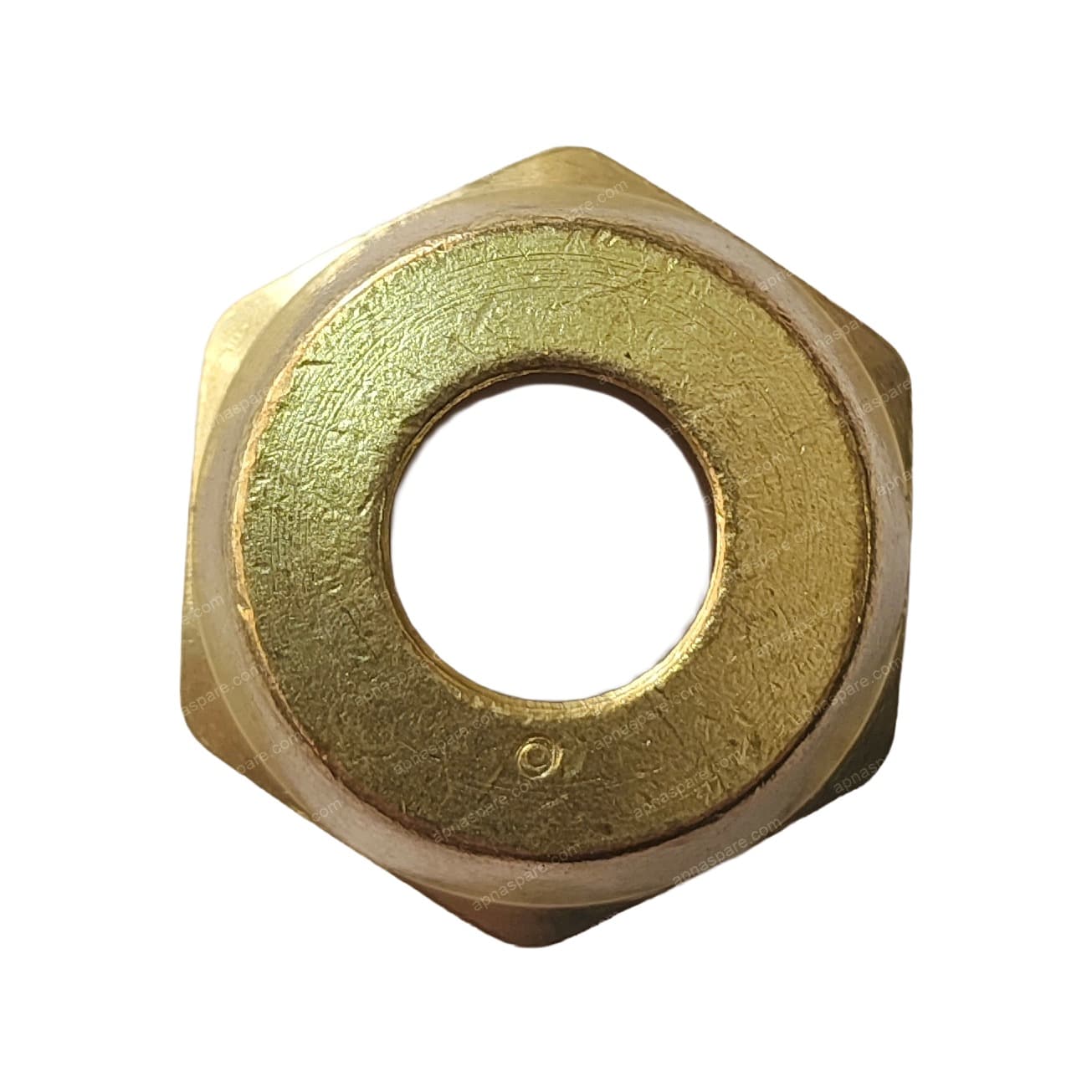 AC Nut 1/2 x 3/8 Inch Heavy – Heavy Duty Brass Reducing Flare Nut for Split AC Copper Pipe | Universal Refrigerant Line Union Nut